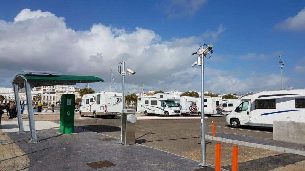 Áreas de servicio para caravanas