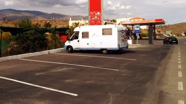 Áreas de servicio para caravanas